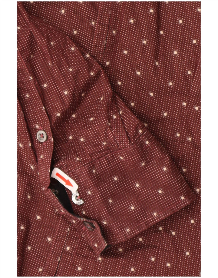 Cămașă pentru bărbați PAUL SMITH Medium Red Spotted