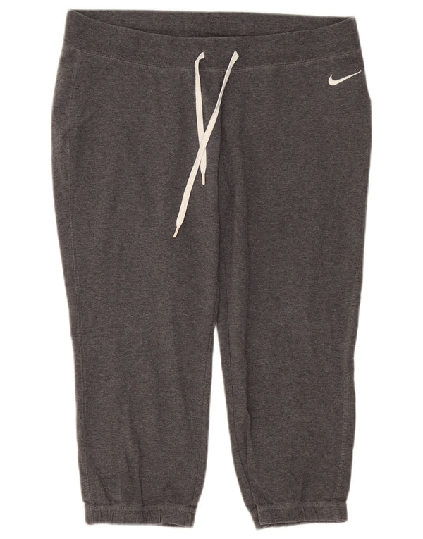 Pantaloni de trening Capri pentru femei Nike Pantaloni de jogging UK 18 XL Bumbac gri