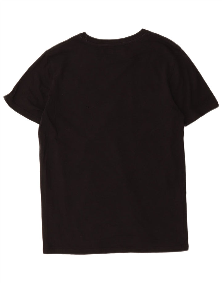 Tricou Jack & Jones pentru bărbați Top mare din bumbac negru