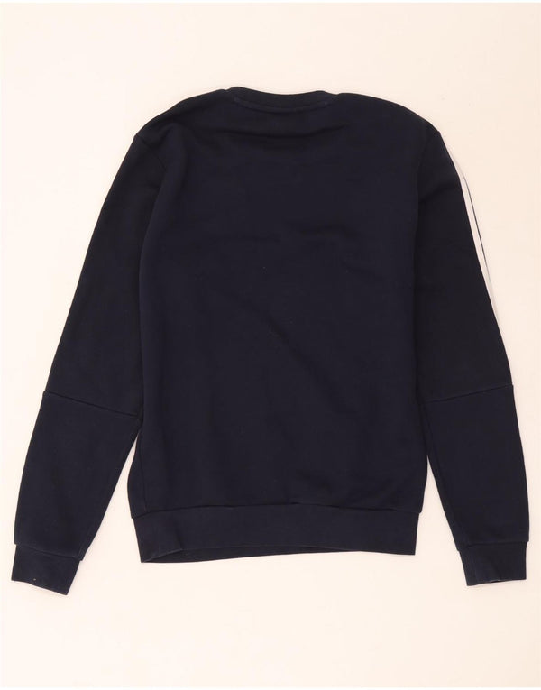 Hanorac pentru bărbați Adidas Jumper mic, bleumarin, bumbac