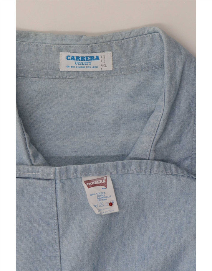 Cămașă pentru bărbați Carrera XL Bumbac Albastru
