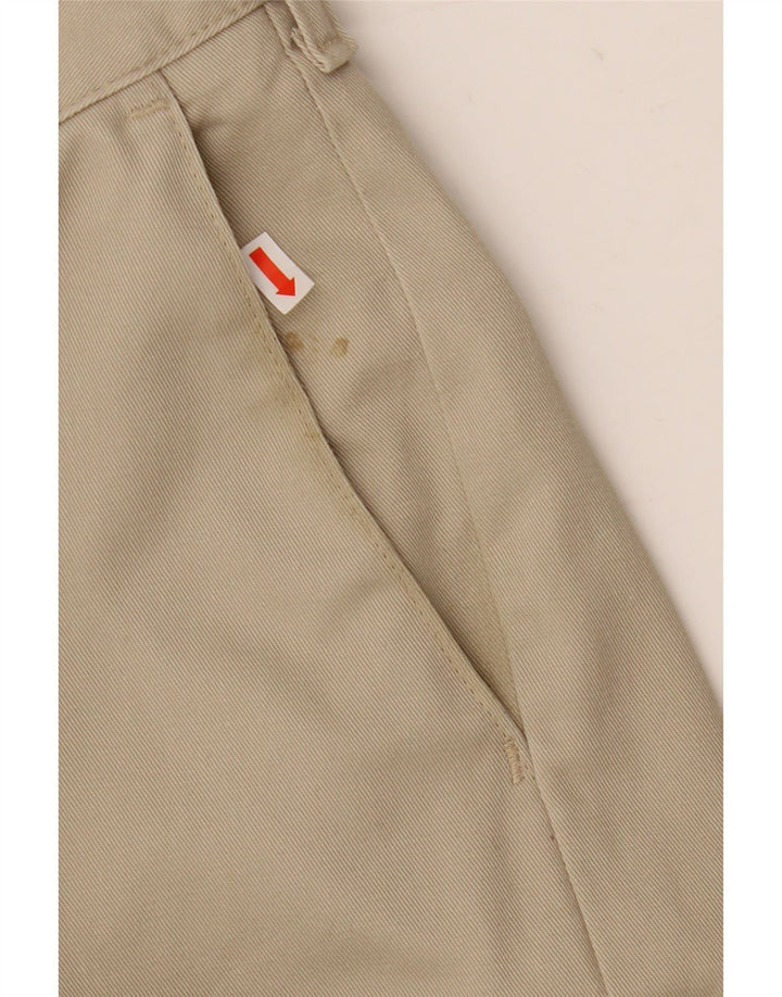 Pantaloni chino drept bărbați LEE L38 L30 bumbac bej