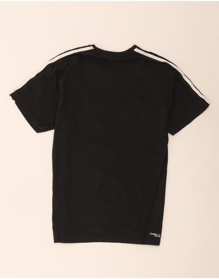 Tricou Adidas Climalite pentru bărbați, mărime medie, negru, bumbac