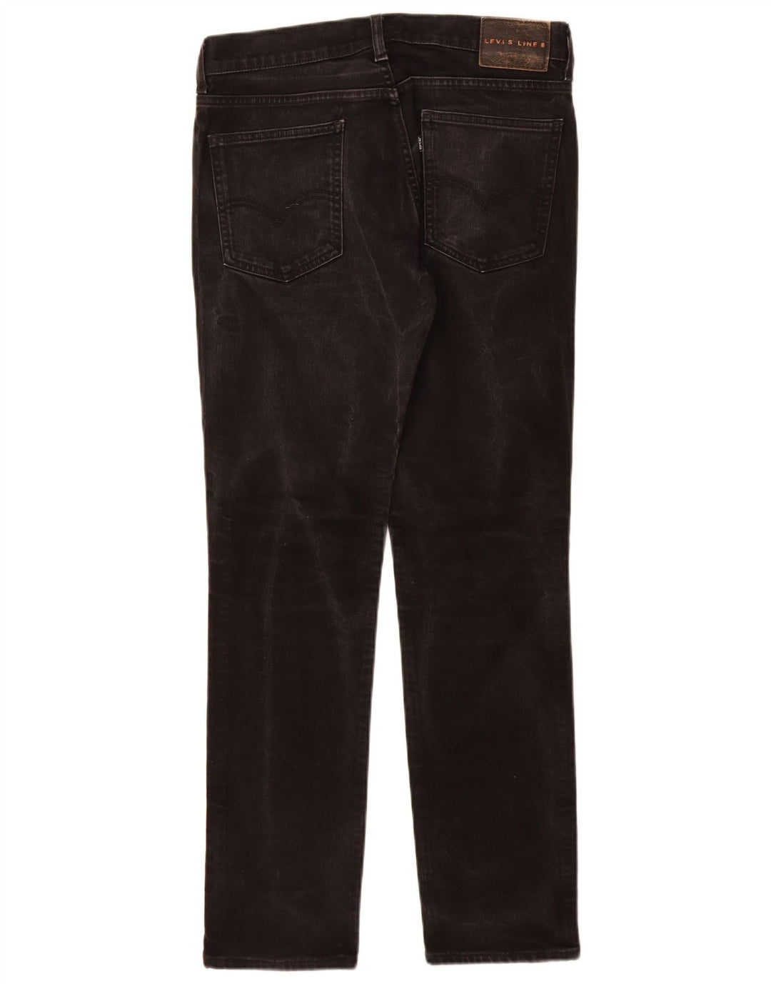 Blugi Levi's pentru femei Line 8 Slim W30 L32 bumbac negru