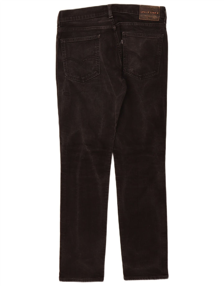 Blugi Levi's pentru femei Line 8 Slim W30 L32 bumbac negru