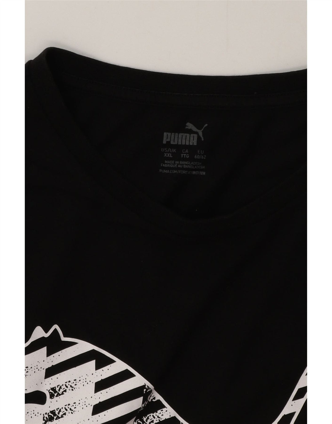 Tricou grafic Puma pentru bărbați Top 2XL negru