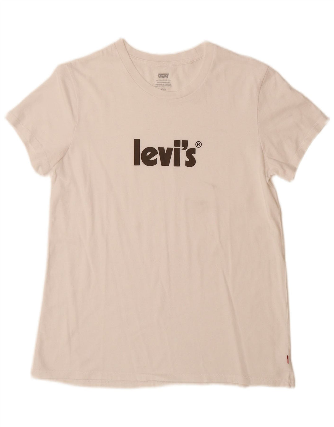 Tricou grafic pentru femei LEVI'S Top UK 12 Medium White