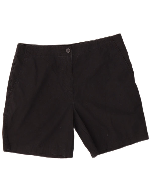 Pantaloni scurți casual pentru femei Marks & Spencer UK 12 Medium W30 Bumbac negru