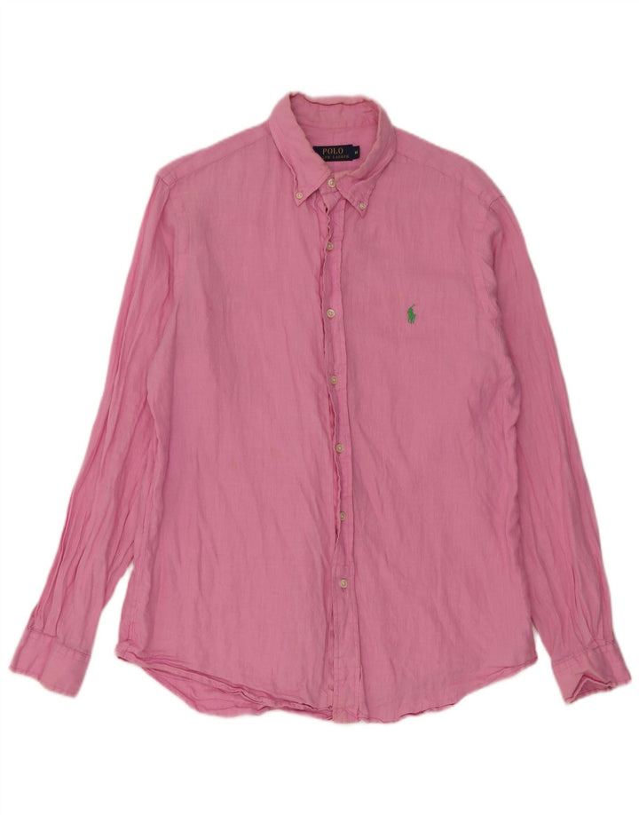 Cămașă Polo Ralph Lauren pentru bărbați, in roz mediu