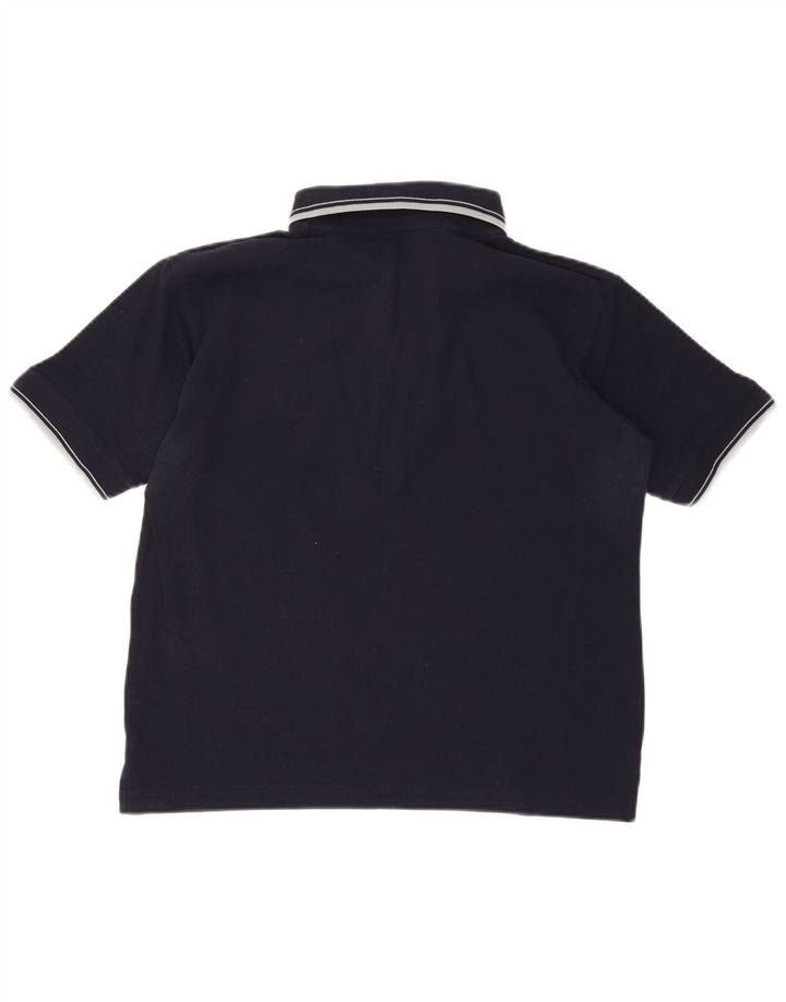 KAPPA Mens Polo Shirt Small Navy Blue Cotton