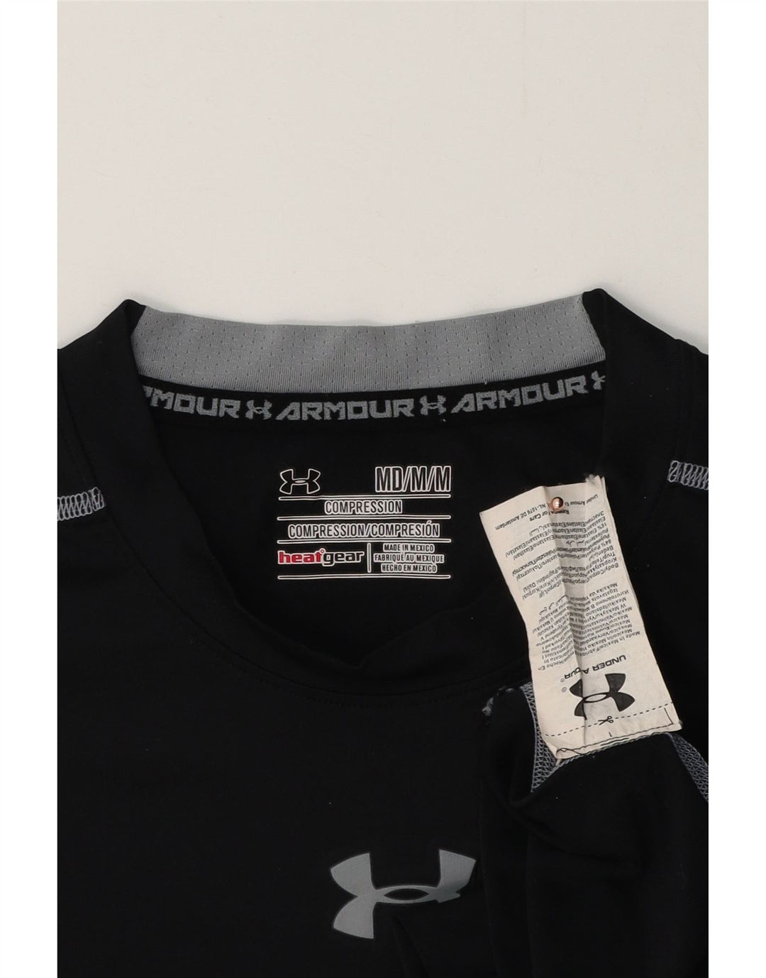 Vesta grafică pentru bărbați UNDER ARMOUR Heat Gear, poliester mediu negru