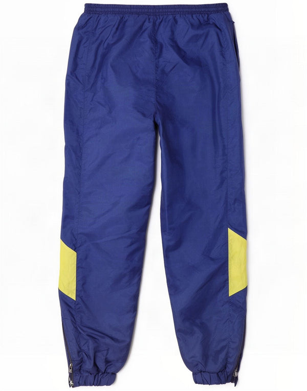 Pantaloni de trening pentru bărbați de epocă Pantaloni de jogging XL Albastru Poliamidă bloc de culoare