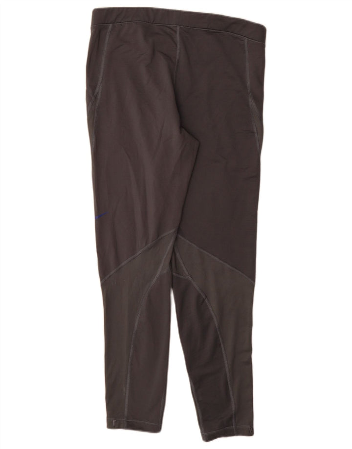 Leggings grafic Nike pentru femei UK 18 XL Gri poliester color bloc