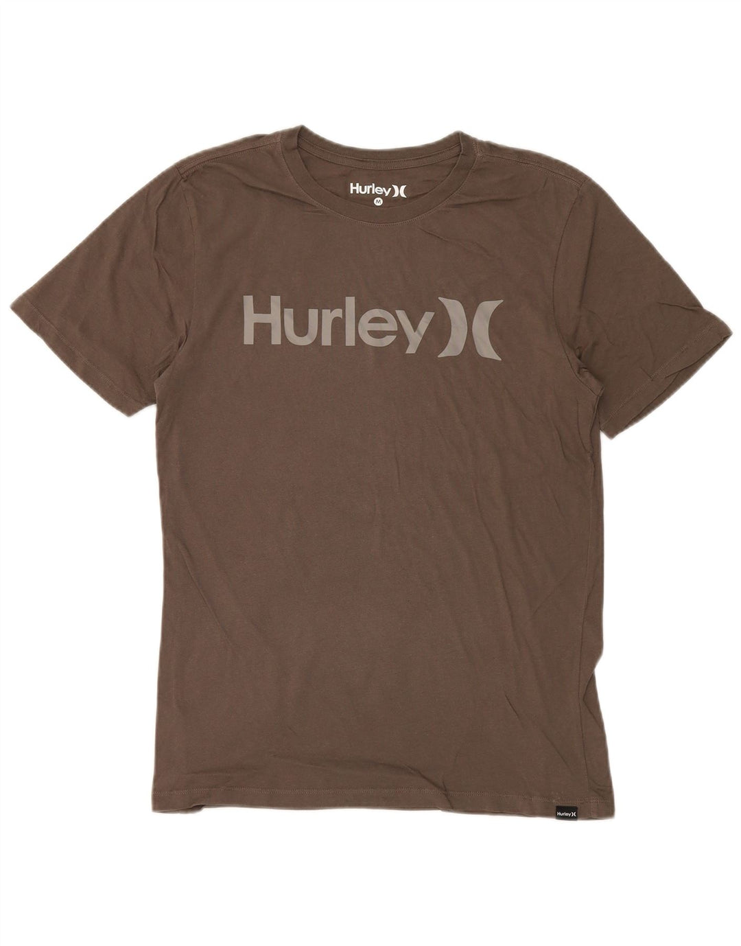 Tricou grafic pentru bărbați Hurley Top din bumbac maro mediu