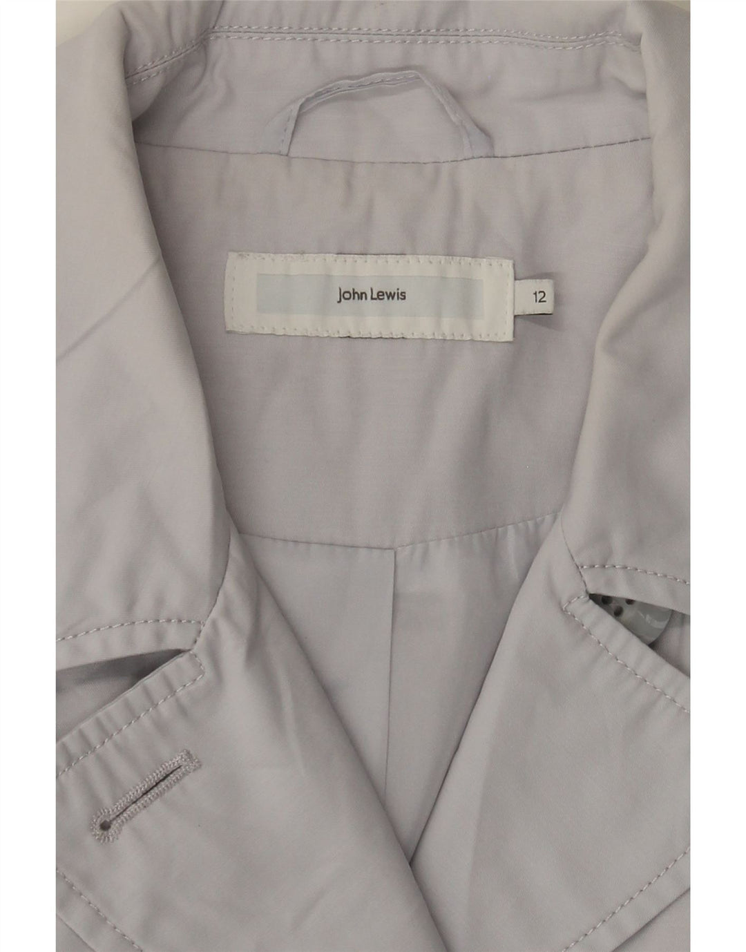 Trench pentru femei JOHN LEWIS UK 12 Gri mediu