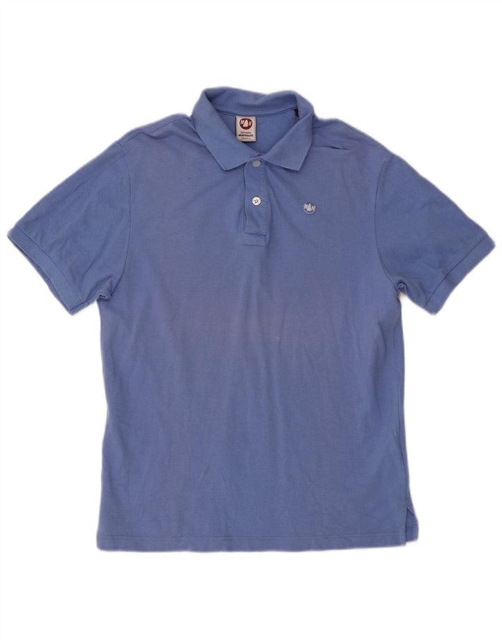 Tricou polo pentru bărbați Murphy & Nye, mare, albastru, bumbac