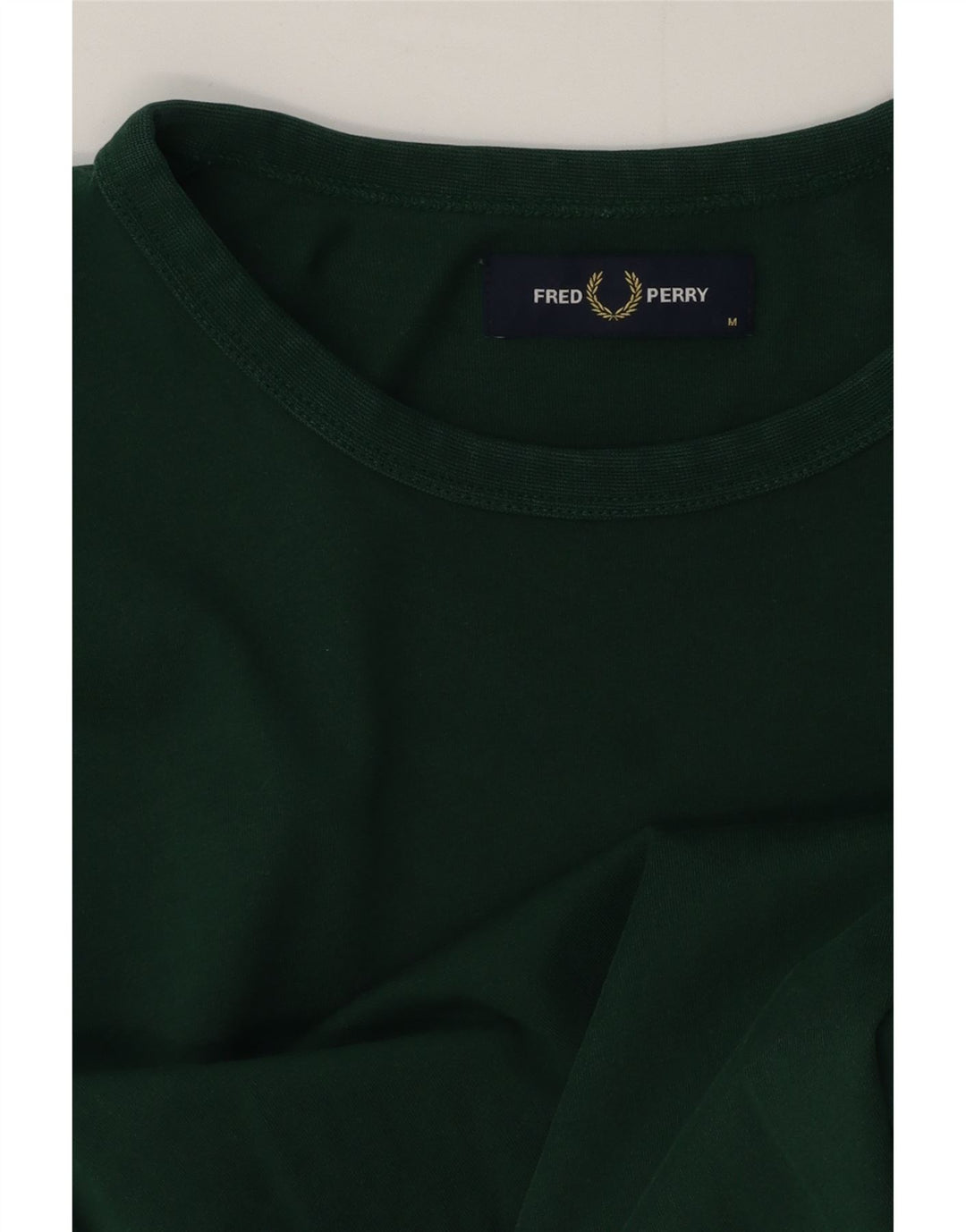 Tricou Fred Perry pentru bărbați Top verde mediu