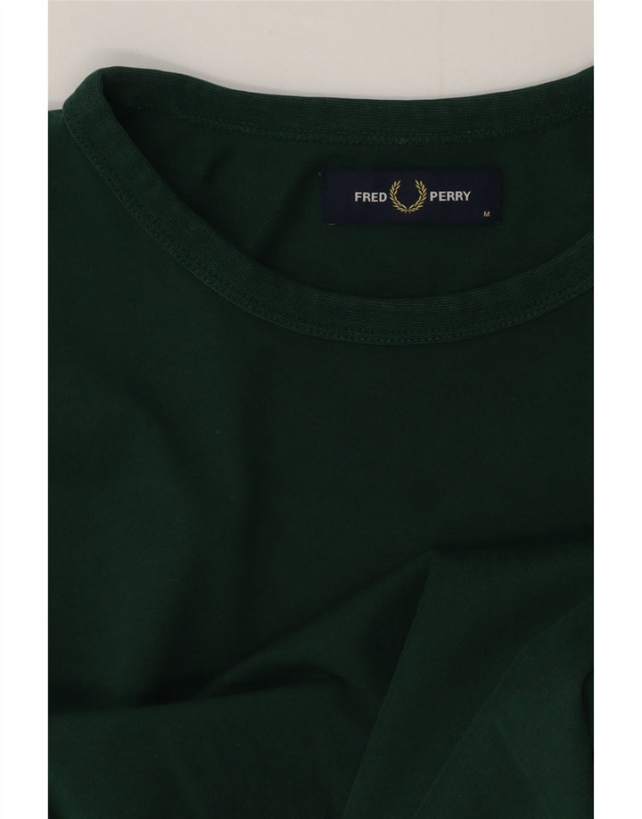 Tricou Fred Perry pentru bărbați Top verde mediu