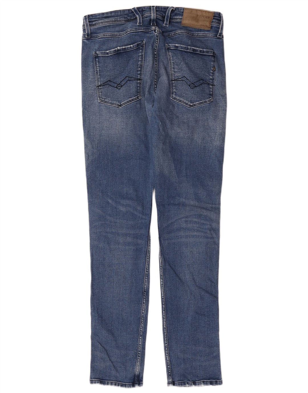Replay blugi slim pentru femei W32 L32 albastru