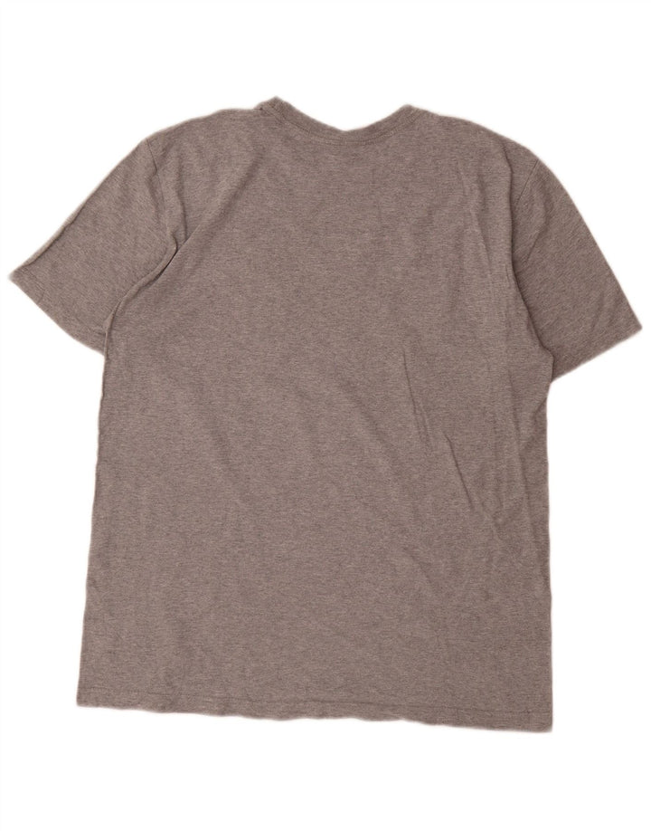 Tricou grafic Nike pentru bărbați Top mare, gri, pete
