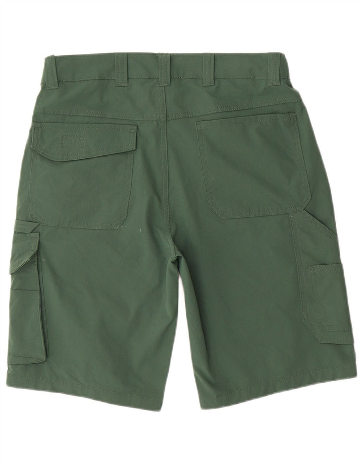 Pantaloni scurti cargo Parkside pentru bărbați mici W29 elastan verde