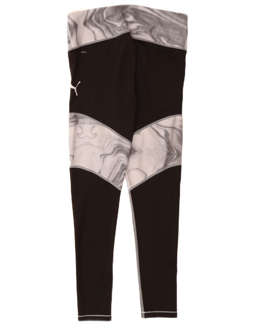 Leggings pentru femei Puma UK 16, mare, negru, color block