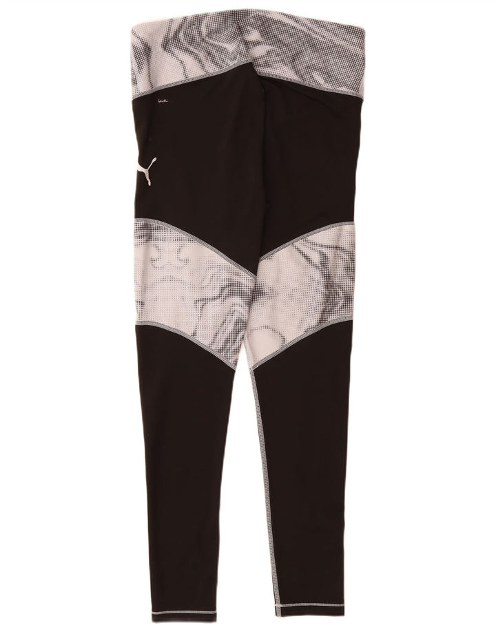 Leggings pentru femei Puma UK 16, mare, negru, color block