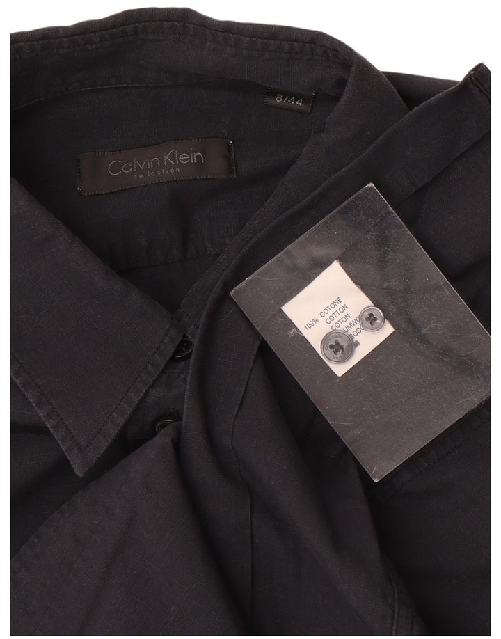 Cămașă Calvin Klein pentru femei US 8 Medium Bleumarin Bumbac