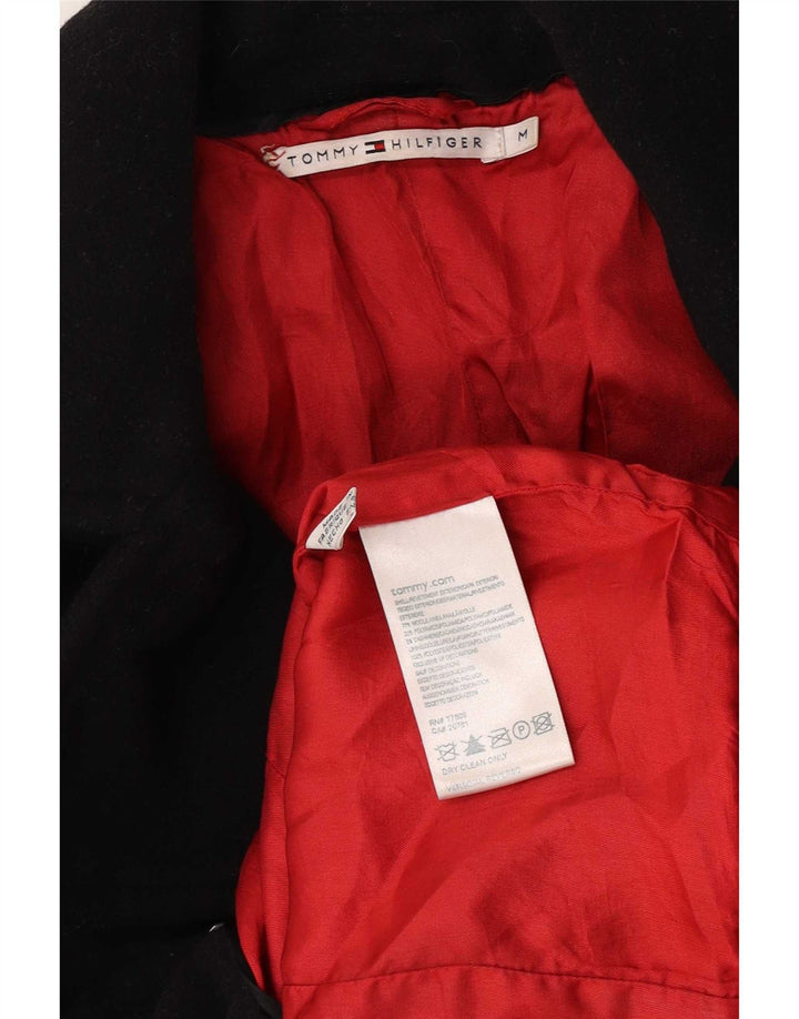 Palton pentru femei Tommy Hilfiger UK 12 Lână neagră medie