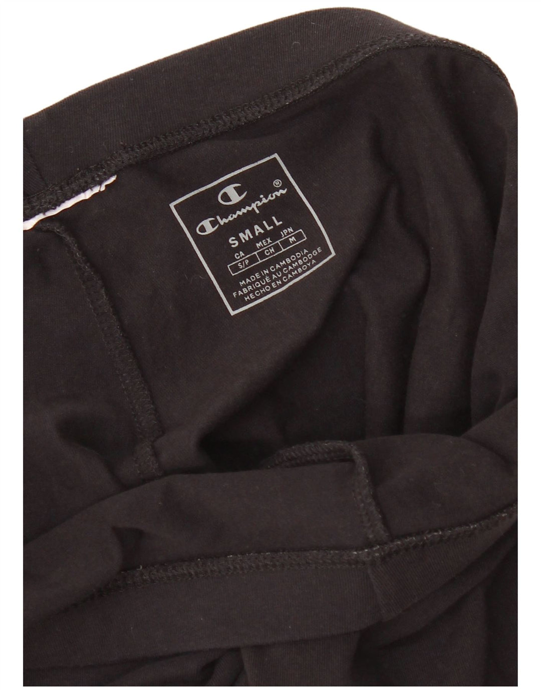 Legging Capri cu grafic pentru femei Champion UK 10 Small Black