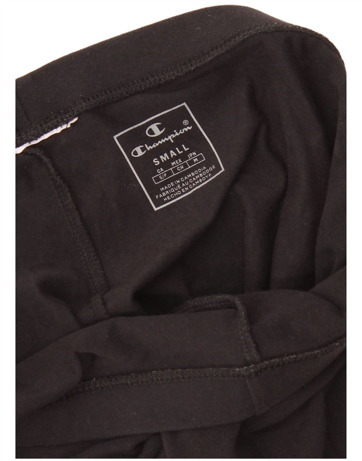 Legging Capri cu grafic pentru femei Champion UK 10 Small Black