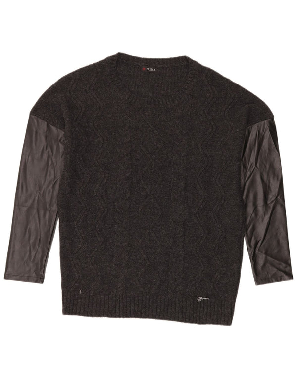 Pulover pentru femei Guess cu gât de barcă, UK 20 2XL, gri