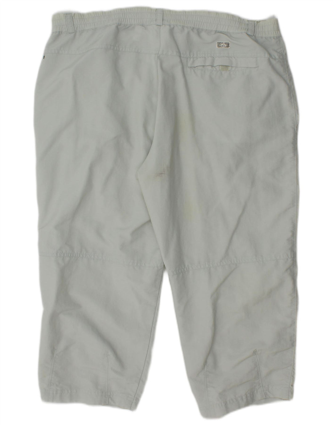 Pantaloni capri drepti pentru bărbați Adidas W34 L21 poliamidă alb