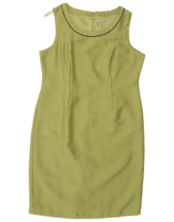 Jacques Vert Rochie fără mâneci pentru femei UK 18 XL Poliester verde