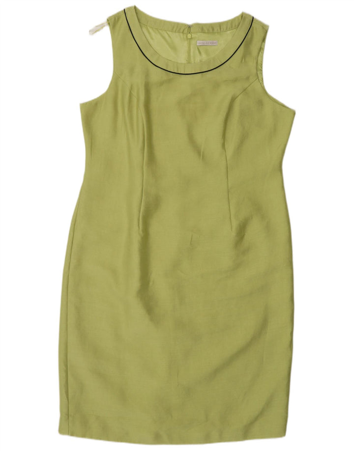 Jacques Vert Rochie fără mâneci pentru femei UK 18 XL Poliester verde
