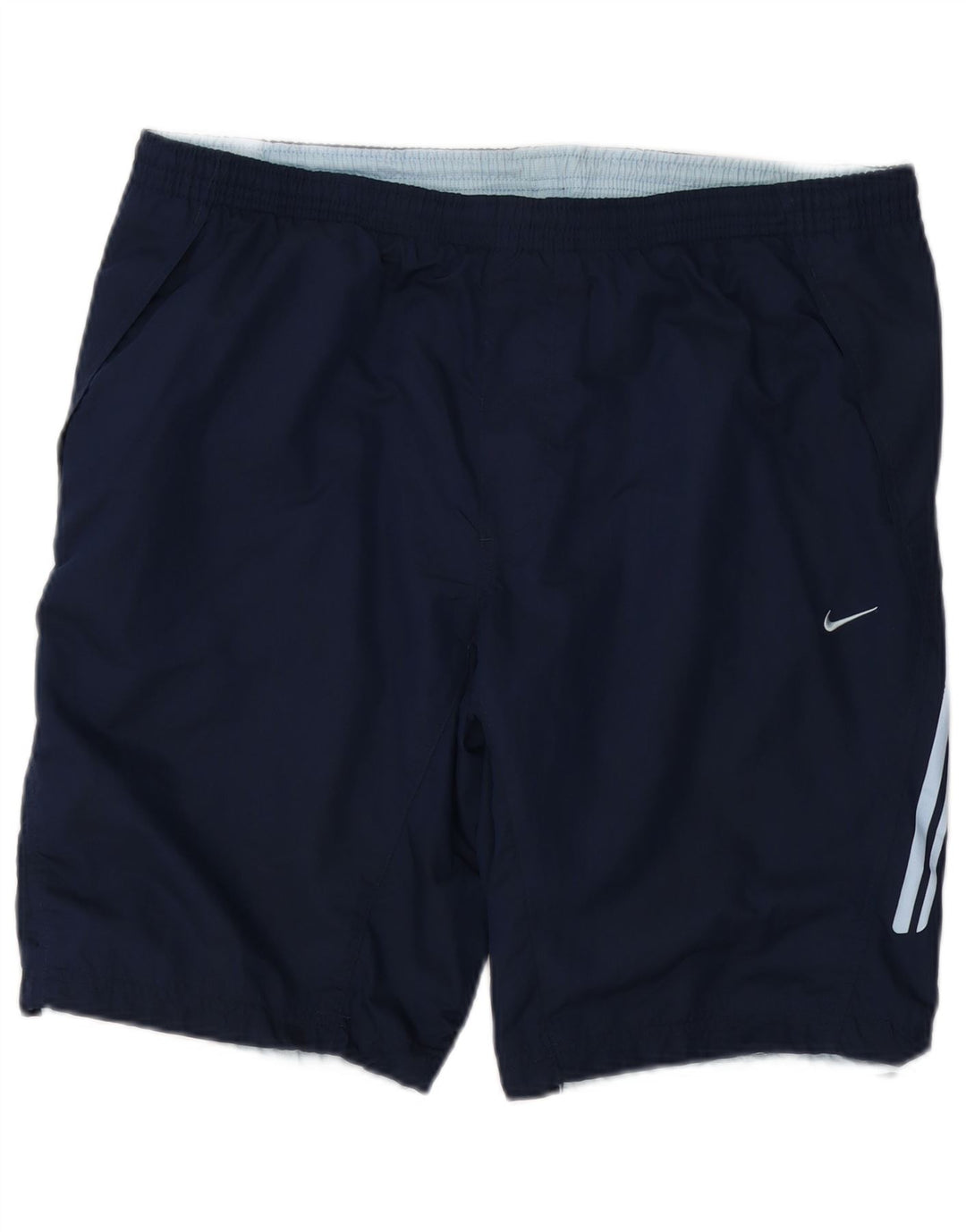 Pantaloni scurți sport NIKE pentru bărbați, mari, albastru, poliester