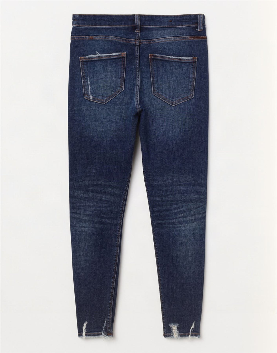 Blugi skinny distressed pentru bărbați Zara EU 40 Medium W31 L28 Albastru