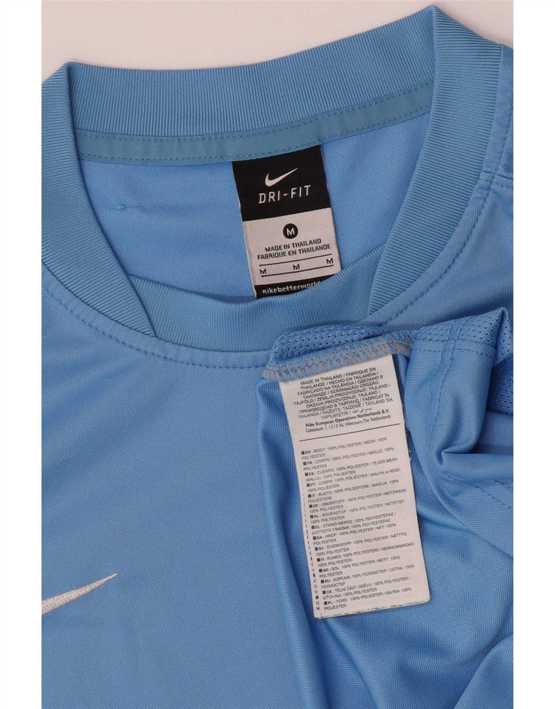 Tricou Nike Dri Fit pentru bărbați Top Medium Blue Poliester