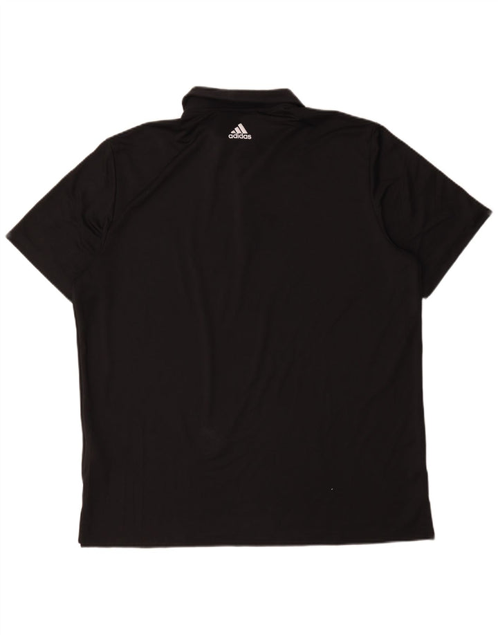 Tricou polo pentru bărbați Adidas XL poliester negru