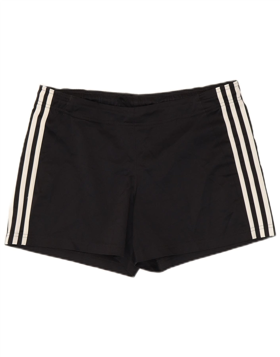 Pantaloni scurți sport adidas pentru femei UK 14, mari, negru, poliester