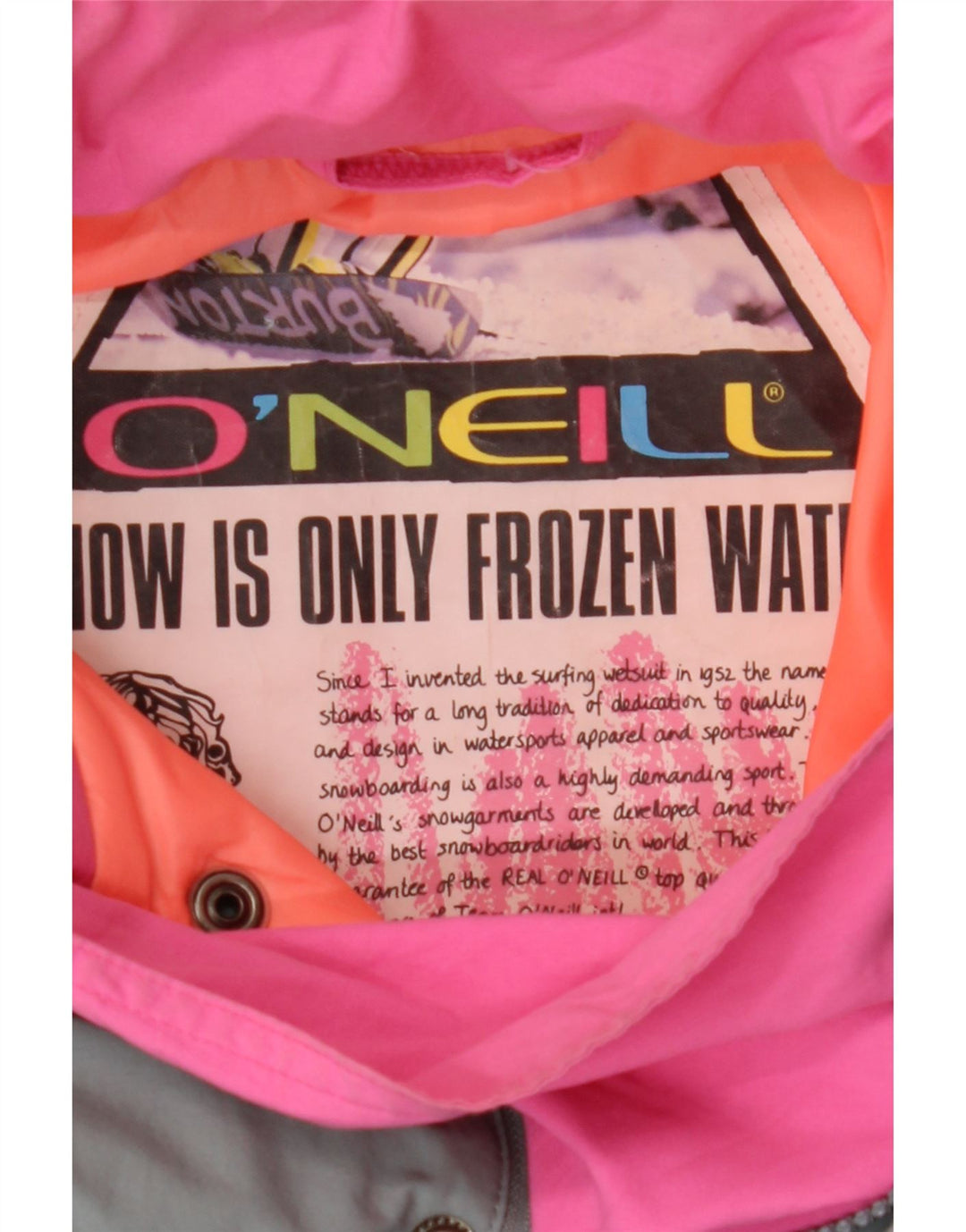 Jachetă de schi O'Neill Graphic Anorak pentru bărbați UK 44 2XL, multicoloră