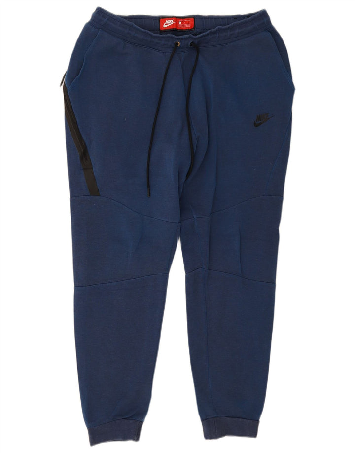 Pantaloni de trening Nike pentru bărbați Joggeri mari, albastru, bumbac