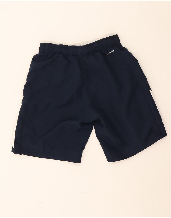 Pantaloni scurți sport pentru bărbați Adidas Climalite, poliester, albastru mic