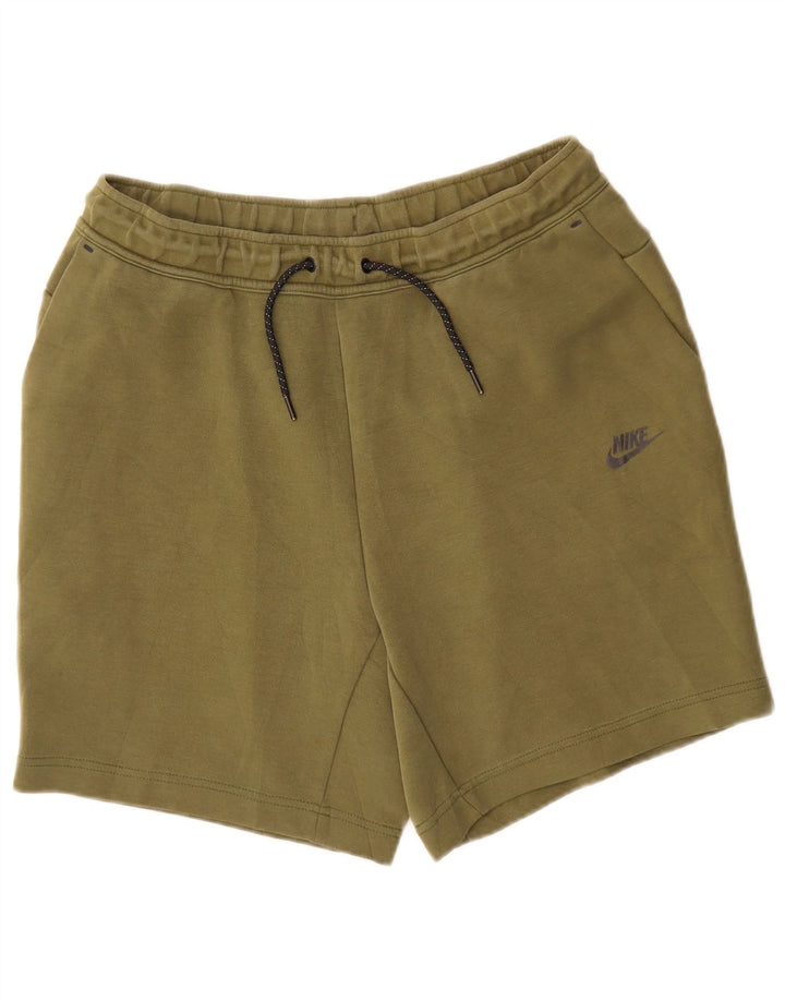 Pantaloni scurți sport Nike pentru bărbați, mari, kaki, bumbac