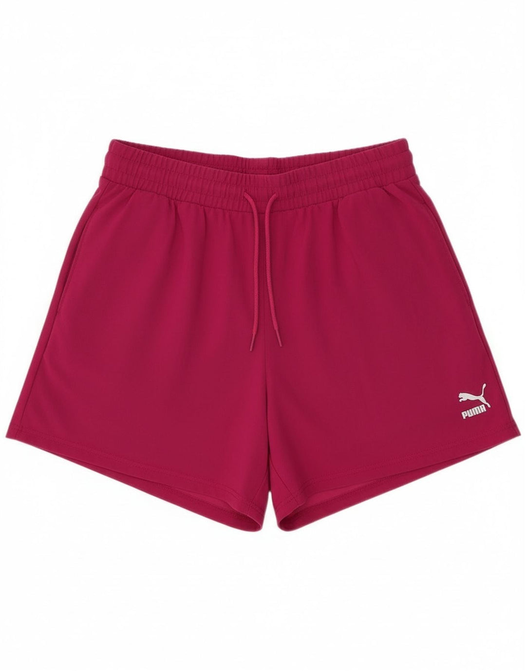 Pantaloni scurti sport Puma pentru femei UK 14 Medium Pink Nylon