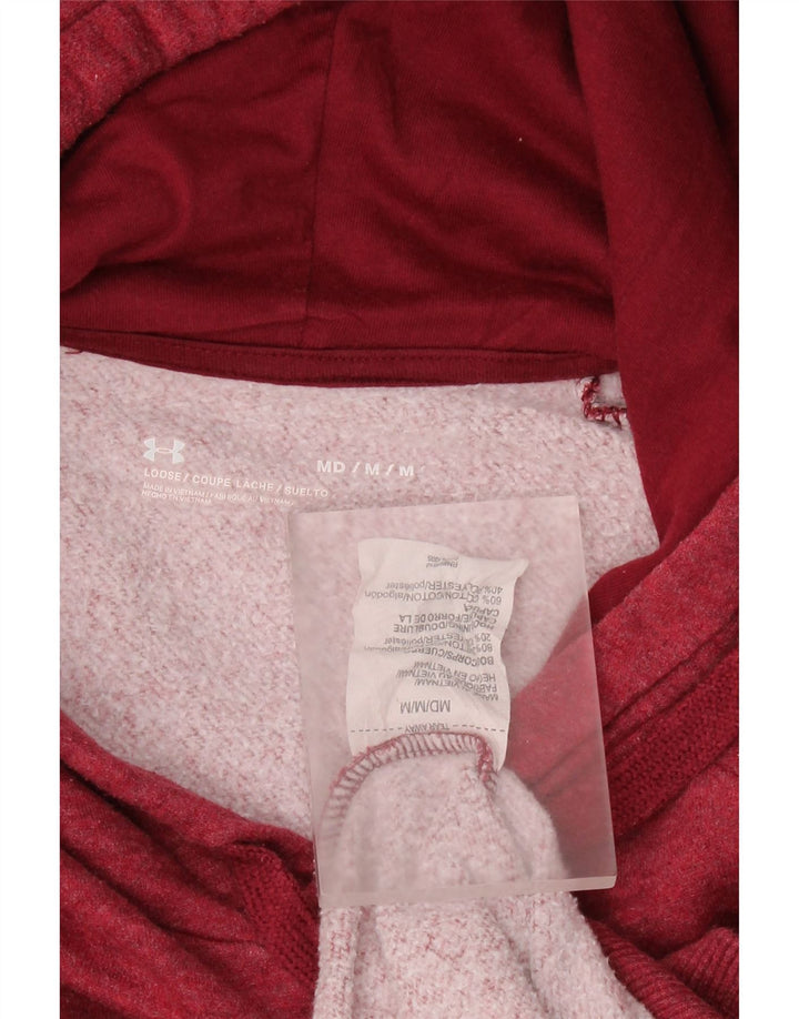 Pulover pentru bărbați UNDER ARMOUR, bumbac roșu mediu