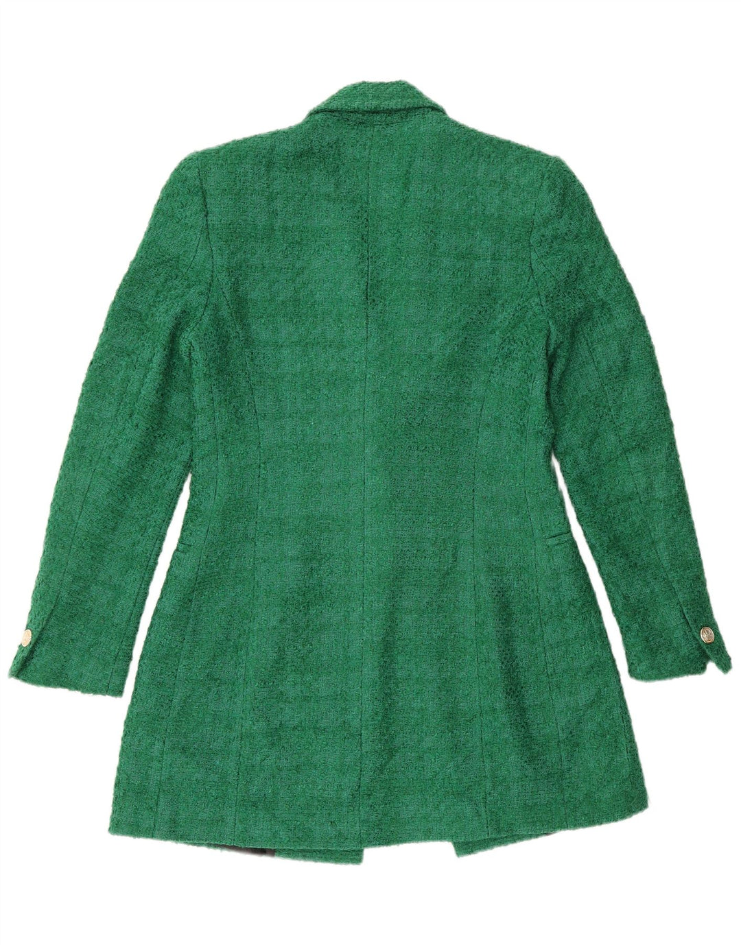 Pardesiu pentru femei Zara UK 10 Mic verde acrilic