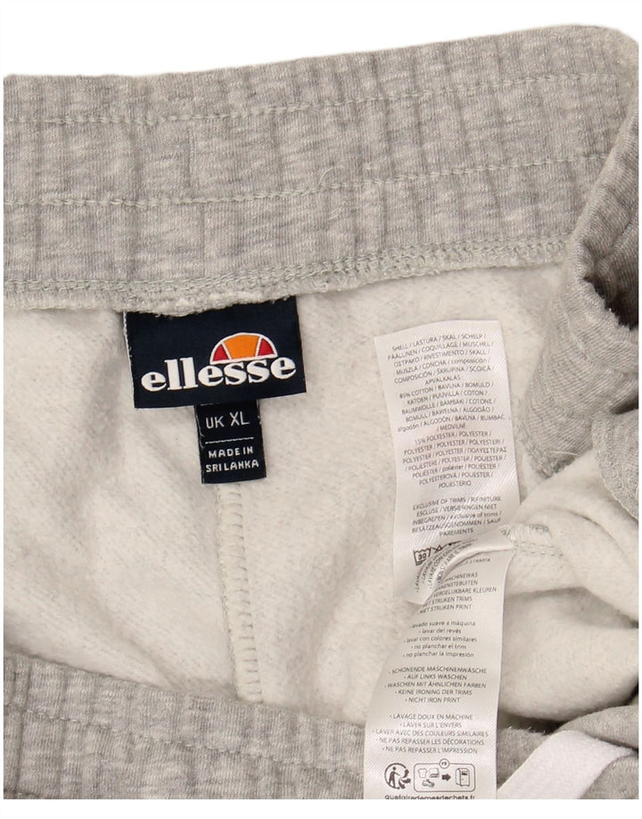 Pantaloni scurți sport ELLESSE pentru bărbați XL bumbac gri
