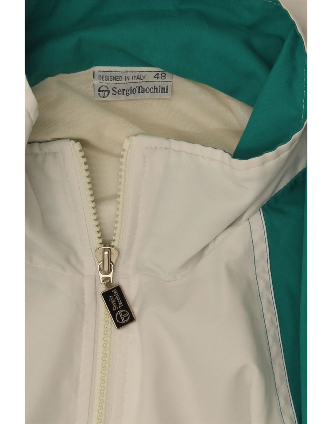 Trening complet grafic pentru bărbați Sergio Tacchini IT 48 Small Green Colorblock