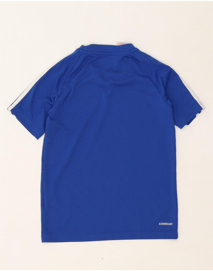 ADIDAS Boys Aeroready 2 Piece Set 9-10 Years  Blue Polyester